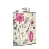 ウィリアムモリスデイジーフローラルパターンレッドオレンジ フラスク (右)