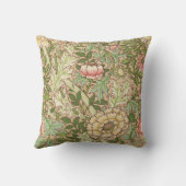 ウィリアムモリスデザインノーウィッチパターン クッション (裏面)