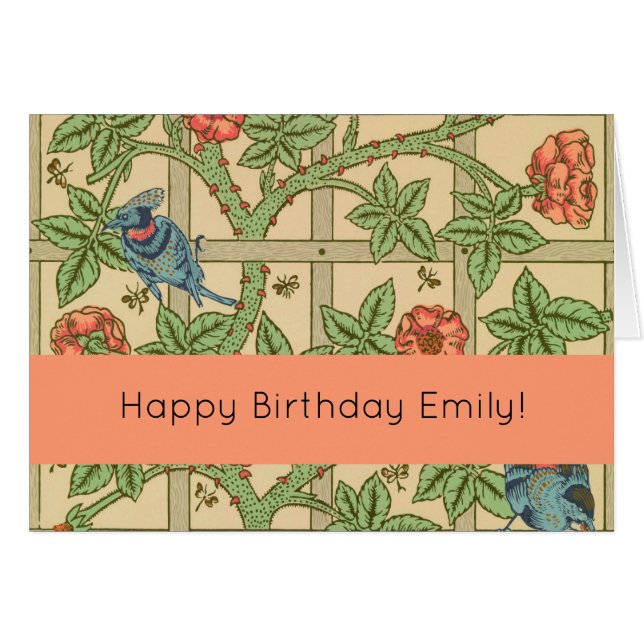 ウィリアムモリストレリスクラシック壁紙デザイン (正面横)