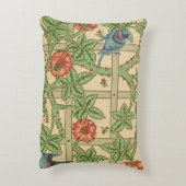 ウィリアムモリストレリスクラシック壁紙デザイン アクセントクッション (裏面(縦))