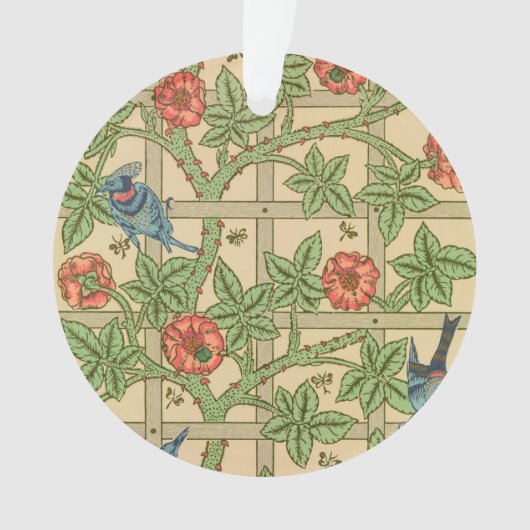 ウィリアムモリストレリスクラシック壁紙デザイン オーナメント (正面)