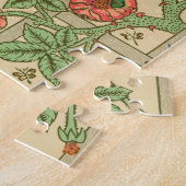 ウィリアムモリストレリスクラシック壁紙デザイン ジグソーパズル (側面)