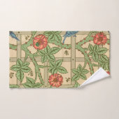 ウィリアムモリストレリスクラシック壁紙デザイン バスタオルセット (ハンドタオル)