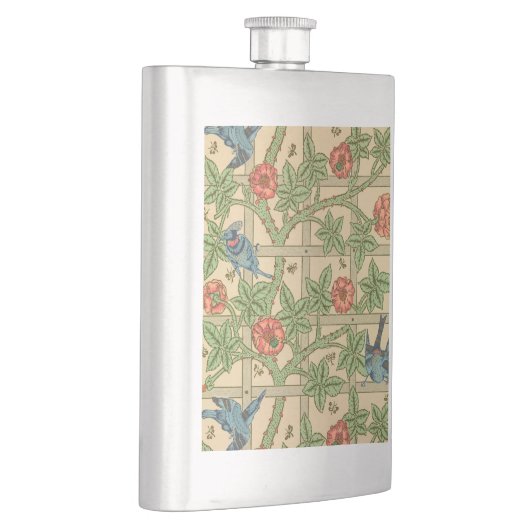 ウィリアムモリストレリスクラシック壁紙デザイン フラスク (右)