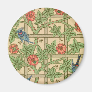 ウィリアムモリストレリスクラシック壁紙デザイン マグネット