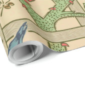 ウィリアムモリストレリスクラシック壁紙デザイン ラッピングペーパー (ロールコーナー)