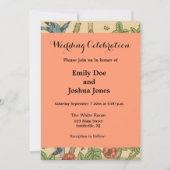 ウィリアムモリストレリスクラシック壁紙デザイン 招待状 (正面)