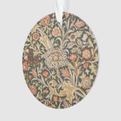 ウィリアムモリストレントガーデンフラワークラシックボタニック オーナメント (正面)