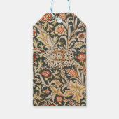 ウィリアムモリストレントガーデンフラワークラシックボタニック ギフトタグ (正面)