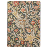 ウィリアムモリストレントガーデンフラワークラシックボタニック クリップボード (裏面)