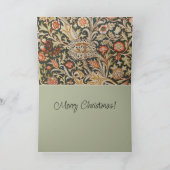 ウィリアムモリストレントガーデンフラワークラシックボタニック シーズンカード (内部)