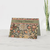 ウィリアムモリストレントガーデンフラワークラシックボタニック シーズンカード (正面)