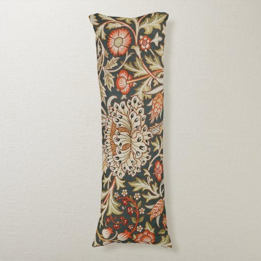 ウィリアムモリストレントガーデンフラワークラシックボタニック ボディピロー (正面縦)