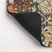 ウィリアムモリストレントガーデンフラワークラシックボタニック マウスパッド (コーナー)