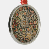 ウィリアムモリストレントガーデンフラワークラシックボタニック メタルオーナメント (右)