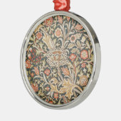 ウィリアムモリストレントガーデンフラワークラシックボタニック メタルオーナメント (左)