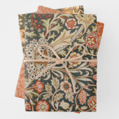 ウィリアムモリストレントガーデンフラワークラシックボタニック ラッピングペーパーシート (インサイチュ)