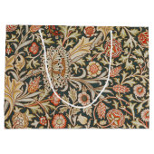 ウィリアムモリストレントガーデンフラワークラシックボタニック ラージペーパーバッグ (裏面)