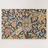 ウィリアムモリストレントガーデンフラワーパターンクラシック ジグソーパズル (横)