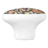 ウィリアムモリストレントガーデンフラワーパターンクラシック セラミックノブ (側面)