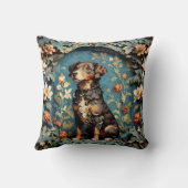 ウィリアムモリスドッグ装飾用クッション クッション (裏面)