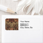 ウィリアムモリスハニーサックルイングリッシュフローラデザイン ラベル (インサイチュ)