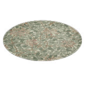 ウィリアムモリスハニーサックルグリーンフローラ カッティングボード (角)