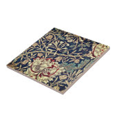 ウィリアムモリスハニーサックルヴィンテージパステル タイル (側面)