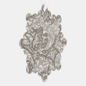 ウィリアムモリスバチェラーズボタンフラワーボット オーナメントカード (右)