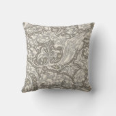 ウィリアムモリスバチェラーズボタンフラワーボット クッション (裏面)