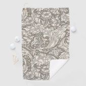 ウィリアムモリスバチェラーズボタンフラワーボット ゴルフタオル (インサイチュ)