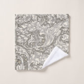 ウィリアムモリスバチェラーズボタンフラワーボット バスタオルセット (ウォッシュタオル)