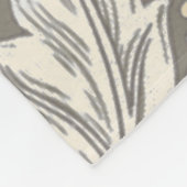 ウィリアムモリスバチェラーズボタンフラワーボット フリースブランケット (角)