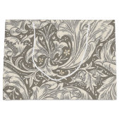 ウィリアムモリスバチェラーズボタンフラワーボット ラージペーパーバッグ (正面)