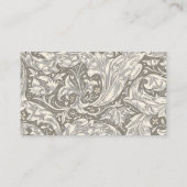 ウィリアムモリスバチェラーズボタンフラワーボット 名刺 (裏面)