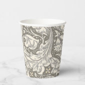 ウィリアムモリスバチェラーズボタンフラワーボット 紙コップ (右)