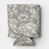 ウィリアムモリスバチェラーズボタンフラワーボット 缶クーラー (裏面)