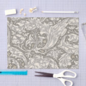 ウィリアムモリスバチェラーズボタンフラワーボット 薄葉紙 (クラフト)