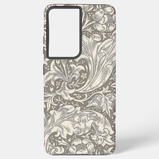 ウィリアムモリスバチェラーズボタンフラワーボット SAMSUNG GALAXYケース (裏面)