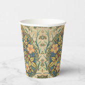 ウィリアムモリスバラリースクッションカバークラシック 紙コップ (右)