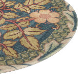 ウィリアムモリスバラリースヴィンテージ開花バラ カッティングボード (角)