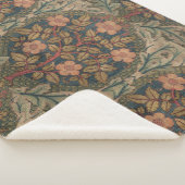 ウィリアムモリスバラリースヴィンテージ開花バラ シェルパブランケット (3/4)