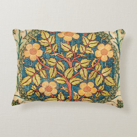 ウィリアムモリスバラリース アクセントクッション (裏面)