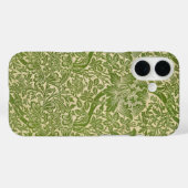 ウィリアムモリスバラ&ティスルフローラグリーン Case-Mate iPhoneケース (裏面 (横))