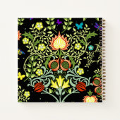 ウィリアムモリスバースデーパーティーゲストブック ノートブック (裏面)