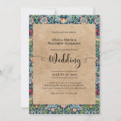 ウィリアムモリスバーズ結婚式招待状 招待状 (正面)