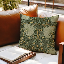 ウィリアムモリスパーペネルヴィンテージパターンスローピル クッション