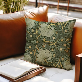 ウィリアムモリスパーペネルヴィンテージパターンスローピル クッション