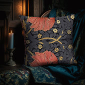 ウィリアムモリスパーペネルヴィンテージパターンスローピル クッション