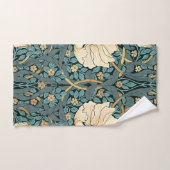 ウィリアムモリスパーペネルヴィンテージパターンバスTowe バスタオルセット (ハンドタオル)